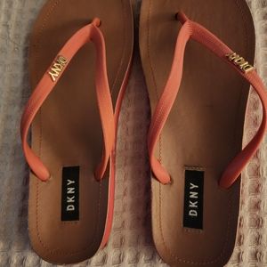 DKNY flip flops
